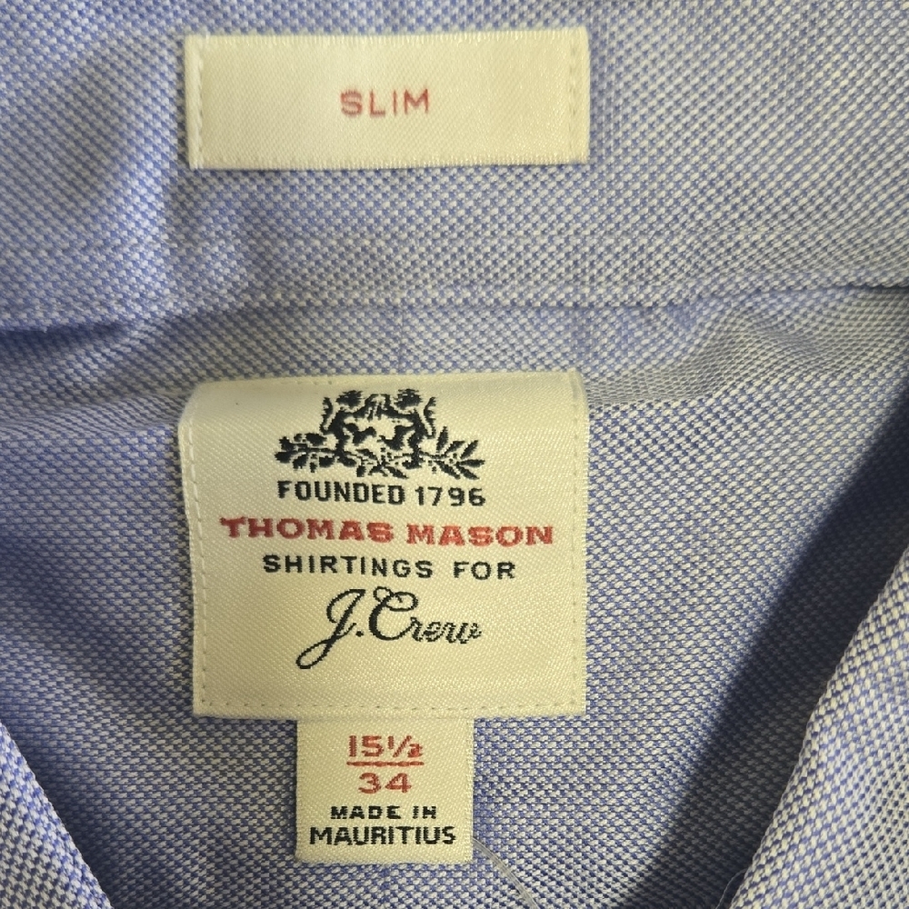 J. Crew Light Blue Dress Shirt - Picture 3 of 6